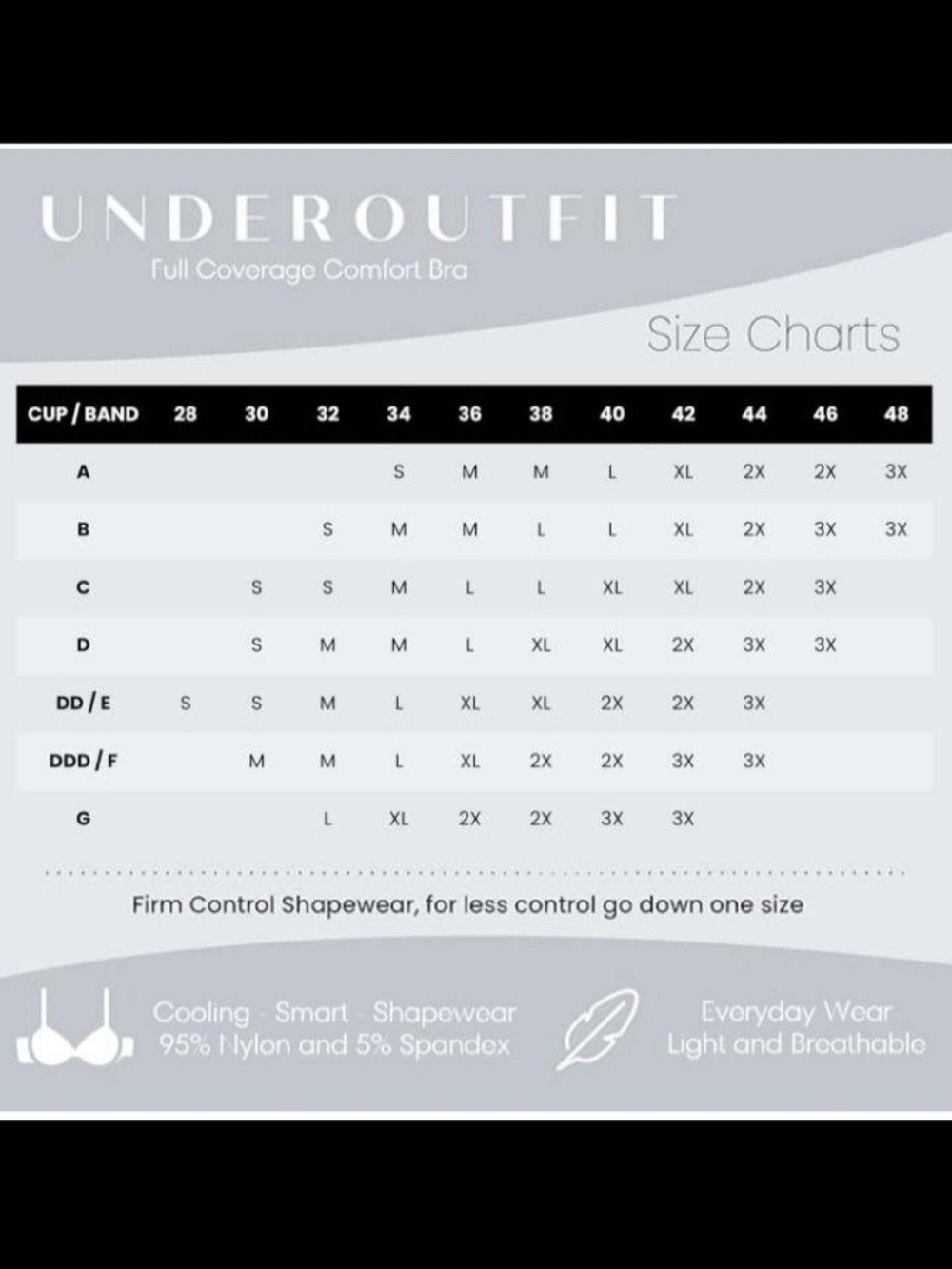 Underoutfit Comfort Shaping Bra - Picture 3 of 12